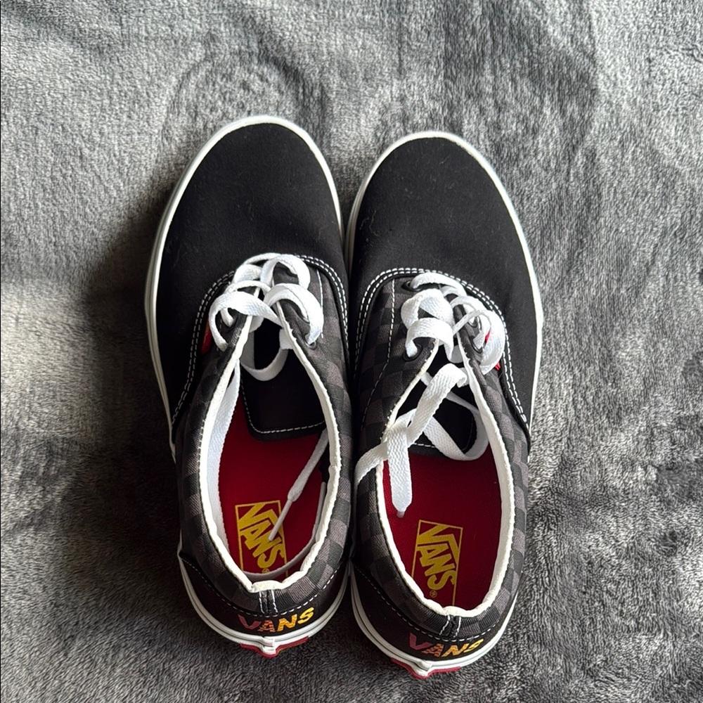 Vans Black and White Checkered Sneakers